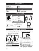 Preview for 6 page of Simoniz USA S2350 Operator'S Manual