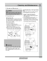 Предварительный просмотр 19 страницы Simoniz 039-8568-0 Use And Care Manual