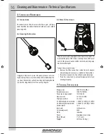 Preview for 16 page of Simoniz 299-2870-6 User And Care Manual