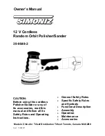 Simoniz 39-9049-2 Owner'S Manual preview