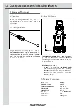 Предварительный просмотр 14 страницы Simoniz VE08 Use And Care Manual