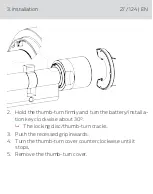 Предварительный просмотр 27 страницы Simons Voss Technologies LockNode MP Z4 Quick Manual