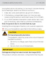 Предварительный просмотр 21 страницы Simons Voss Technologies NW10.900221 Quick Manual