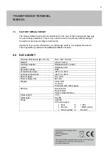 Предварительный просмотр 11 страницы Simons Voss Technologies TRANSPONDER TERMINAL Manual