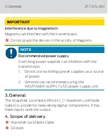 Предварительный просмотр 27 страницы Simons Voss Technologies WaveNet Lock-Node Cable Quick Manual