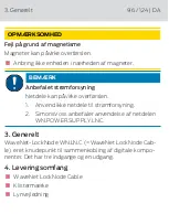 Предварительный просмотр 96 страницы Simons Voss Technologies WaveNet Lock-Node Cable Quick Manual