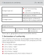 Preview for 25 page of SimonsVoss TRA.G2.FSR Quick Manual