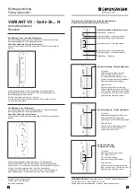 Предварительный просмотр 2 страницы SIMONSWERK VARIANT VX 25 N Series Fixing Instructions