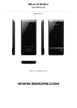 SIMORE G2 BLUEBOX User Manual preview