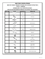 Simple By Design 73SDRST01 Assembly Instructions Manual preview