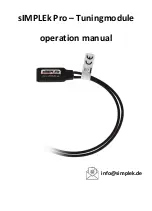 Simplek Pro Operation Manual preview