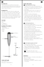 Preview for 2 page of SIMPLETaste 706NA-0001 Instruction Manual