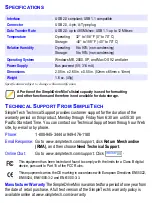 Preview for 7 page of SimpleTech SIMPLEDRIVE MINI GTW-USB10/4 Quick Start Manual