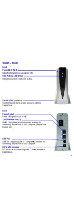 Предварительный просмотр 3 страницы SimpleTech STI-U2F36/160 Quick Start Manual