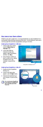 Preview for 6 page of SimpleTech STI-U2F36/160 Quick Start Manual