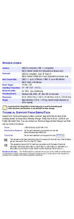 Preview for 7 page of SimpleTech STI-U2F36/160 Quick Start Manual