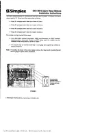 Preview for 1 page of Simplex 4001-9810 Installation Instructions