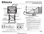 Preview for 1 page of Simplex 4098-9839 Quick Reference Manual