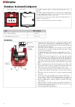 Preview for 1 page of Simplex 4099-5211 Instructions