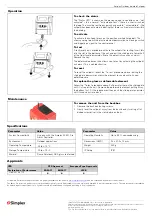 Preview for 2 page of Simplex 4099-5211 Instructions