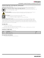 Preview for 1 page of Simplex 4100-6038 Installation Instructions Manual