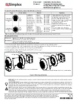 Simplex 49SVC-CWFIRE Installation Instructions preview