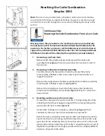 Simplex 5000 Series Resetting Manual preview