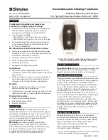 Simplex 50RU Installation Instructions preview