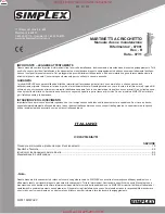 Preview for 13 page of Simplex 87091 Operational Manual