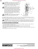 Preview for 24 page of Simplex 87091 Operational Manual