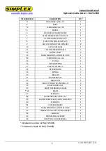 Preview for 6 page of Simplex HCCS1500 Manual