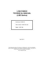 Предварительный просмотр 1 страницы Simplex LBD Series Technical Manual