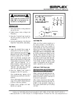 Предварительный просмотр 6 страницы Simplex LBD Series Technical Manual