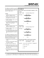 Предварительный просмотр 14 страницы Simplex LBD Series Technical Manual