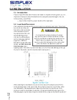 Preview for 14 page of Simplex Microstar Operation Manual