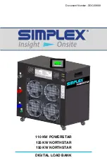 Preview for 1 page of Simplex NORTHSTAR 125 KW Manual