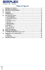 Preview for 4 page of Simplex NORTHSTAR 125 KW Manual