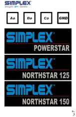 Preview for 9 page of Simplex NORTHSTAR 125 KW Manual