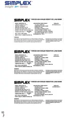 Preview for 10 page of Simplex NORTHSTAR 125 KW Manual