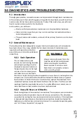 Preview for 27 page of Simplex NORTHSTAR 125 KW Manual