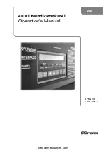 Simplex SafeLINC 4100 Operator'S Manual preview