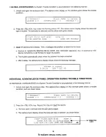 Preview for 26 page of Simplex Saturn 2500 Operating Instructions Manual