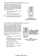 Предварительный просмотр 62 страницы Simplex Saturn 2500 Operating Instructions Manual