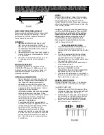 Preview for 2 page of Simplex Silver Lite P71 Operational Manual