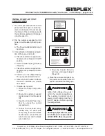 Предварительный просмотр 5 страницы Simplex SmartPump Manual