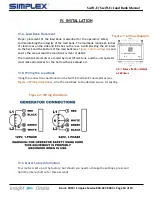 Preview for 10 page of Simplex SWIFT-E Manual