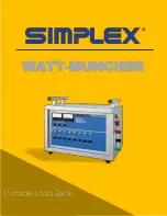 Simplex Watt-Muncher Manual preview