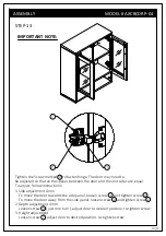 Предварительный просмотр 19 страницы Simpli Home Brooklyn+Max Baxter AXCBCDRP-04 Manual