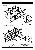 Предварительный просмотр 18 страницы Simpli Home WyndenHall Brooklyn + Max AXCRBUR72-MAH Assembly Manual