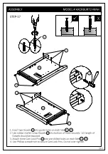 Предварительный просмотр 19 страницы Simpli Home WyndenHall Brooklyn + Max AXCRBUR72-MAH Assembly Manual